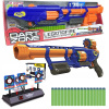 PISTOĽ DART ZONE LEGENDFIRE SÚPRAVA + ELEKTRONICKÝ TERČ 3 TERČE pre NERF