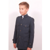 Teplaková súprava - Detský oblek 140 NAVY BLUE, modrá (Vojenský oblek somir kobalt bavlna veľkosť 140 m)