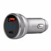 Nabíjačka do auta 38W s voltmetrom USB USB-C
