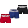 Calvin Klein TRUNK 3PK červená,tmavo modrá,čierna Pánske boxerky S