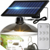 Pouličná lampa RETOO 11,6 W 400 lm solárne napájanie