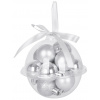 MagicHome Vianoce Gule MagicHome Vianoce, bal. 12 ks, 3 cm, strieborné, na vianočný stromček