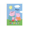 BrandMac Detská deka Peppa Pig Family