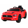 Autíčko Ford Mustang GT na batérie pre deti Červená + Regulácia sedadla