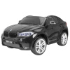 Ramiz Elektrické autíčko BMW X6M EVA kolesá Kožené sedadlo Originál licencia čierna