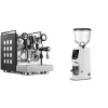 Rocket Espresso Appartamento, black/white + Eureka Atom W 75, white