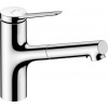 Hansgrohe Zesis M33 - Páková kuchynská batéria 150, Eco, vyťahovacia sprška, 2jet, chróm 74810000
