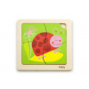 Viga puzzle 4 dieliky Lienka