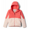 Columbia Powder Lite Novelty Hooded Jacket Dievčenská Bunda Farba: Blush Pink, Peach Blossom, Veľkosť: L 2009961614