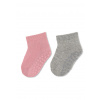 STERNTALER Ponožky protišmykové krátke ABS 2ks v balení ružová dievča Veľkosť: 18