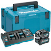 MAKITA BL4050F 191U13-9 SADA - Akumulátor Li-Ion (XGT) 40V-max / 5.0Ah s indikátorom nabitia (v balení: 2ks akumulátor+1ks nabíjačka+1ks kufor)