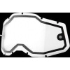 Dvojité sklo na okuliare 100 % Strata 2 / Accuri 2/ Racecraft 2 clear one size