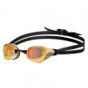 Plavecké okuliare arena Cobra Core Swipe mirror yellow copper - gold