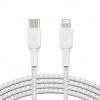 Belkin CAA004bt2MWH USB-C to Lightning, 2m, bílý