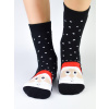 NOVITI SF012-U-03 XMAS Santa Claus froté ponožky 31/34