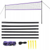 Nils NT300 Net + CGROT Sports Guide (REKREAČNÁ bedmintonová sieť, SKLADAteľná, 620 cm, NILS)