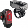 Lezyne set svetiel KTV DRIVE a KTV PRO SMART, čierne