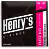 Struny na elektrickú gitaru 09-42 Premium nickel Henry's