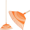 STREND PRO Garden Hrable na lístie Strend Pro R144, plastové, 23 zubé, plastové, 125 cm násada