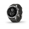 GARMIN Fenix 7 Silver Graphite Band