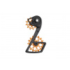 Garbaruk Ramienko prehadzovačky s kladkami GARBARUK SRAM FORCE AXS 12-SPEED - Čierna-Oranžová