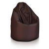 EF2032 Ecopuf Sedací vak ECOPUF - SAKO - polyester NC15 - Tmavo hnedá