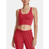 Under Armour MERIDIAN FITTED CROP TANK červené 1373924 638