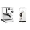 Rancilio Silvia E, biela + Eureka Mignon Specialita, CR white