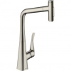 Hansgrohe Metris Select M71 Drezová batéria s vyťahovacou sprchou, chróm 73820800