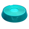 KONG Licks Spinz hračka pre psov - modrozelená, veľkosť L: cca Ø 20,3 x V 4,5 cm