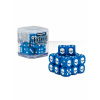 Games-Workshop Kocky Warhammer Dice Cube (20ks), šesťstenné - modré