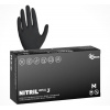 Nitrilové rukavice NITRIL IDEAL3 100 ks, čierne M