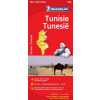 744 Tunisko (Tunisia) 1:800t national mapa MICHELIN