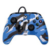 PowerA Enhanced Wired, Xbox Series X|S, Xbox One, PC, Blue Camo, káblový ovládač