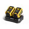 PROTECO 51.99-DUAL-6000 2x 6 Ah batéria + 4,0 A DUAL nabíjačka