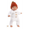 Llorens 63304 LITTLE BABY realistická bábätko s mäkkým látkovým telom 32 cm