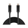 PremiumCord ku31cg2bk USB-C ( USB 3.1 gen 2, 3A, 10Gbit/s ), 2m, černý (ku31cg2bk)