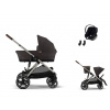 CYBEX Gazelle S + Gazelle S Cot S Travel Set Aton B2 i-Size chocolate brown 2025