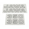 Nálepky Jawa 350 TS 638 na palivovú nádrž + boky 350 ks vzor