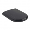 Villeroy & Boch Hommage WC doska, SoftClosing, QuickRelease, Pure Black 8809S1R7