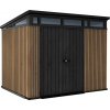 Keter Pent Signature Zahradní domek 9x7, 279 x 226 x 216 cm, hnědý 259821