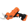 Black & Decker na akumulátor akumulátorové záhradnícke nožnice 18 V Li-Ion akumulátor; BCPP18B-XJ