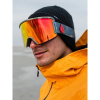 Snowboardové okuliare Volcom GARDEN CAMO/RED CHROME (VG0122103) Jedna velikost