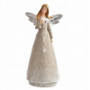 Anjel BRONZ so srdcom 23cm