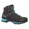 Salewa Topánky WS MTN Trainer MID GTX black/ virvidian green