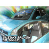 Deflektory Heko - Suzuki Splash od 2008 (so zadnými)