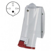 Zásuvka 4P 32A/400, IP44, nástenná
