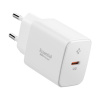 Spigen Essential sieťová nabíjačka (EE201EU) – USB-C, GaN, PD20W, Quantum Boost – biela KF2346687