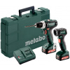 Metabo Set PowerMaxx BS 12 aku vŕtačka + svietidlo 12V 601036900
