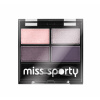 Miss Sporty Studio Colour Quattro Eyeshadow očné tiene 402 Smoky Green Eyes 3,2 g